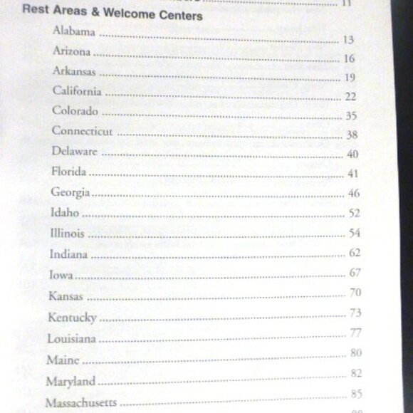 2 RV Books Great Eastern RV Trips & Rest Areas Welcome Centers US Interstate - Picture 5 of 16